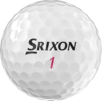 Amazon.com : Srixon Soft Feel Lady Golf Balls (Soft White